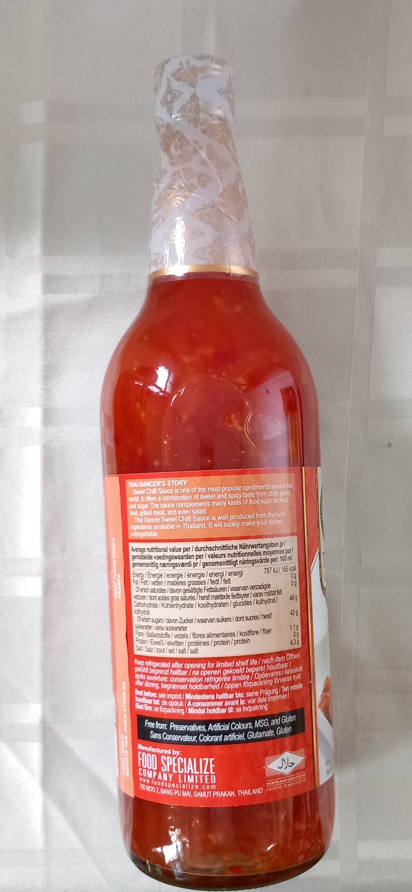 SWEET CHILI  SAUCE 900g