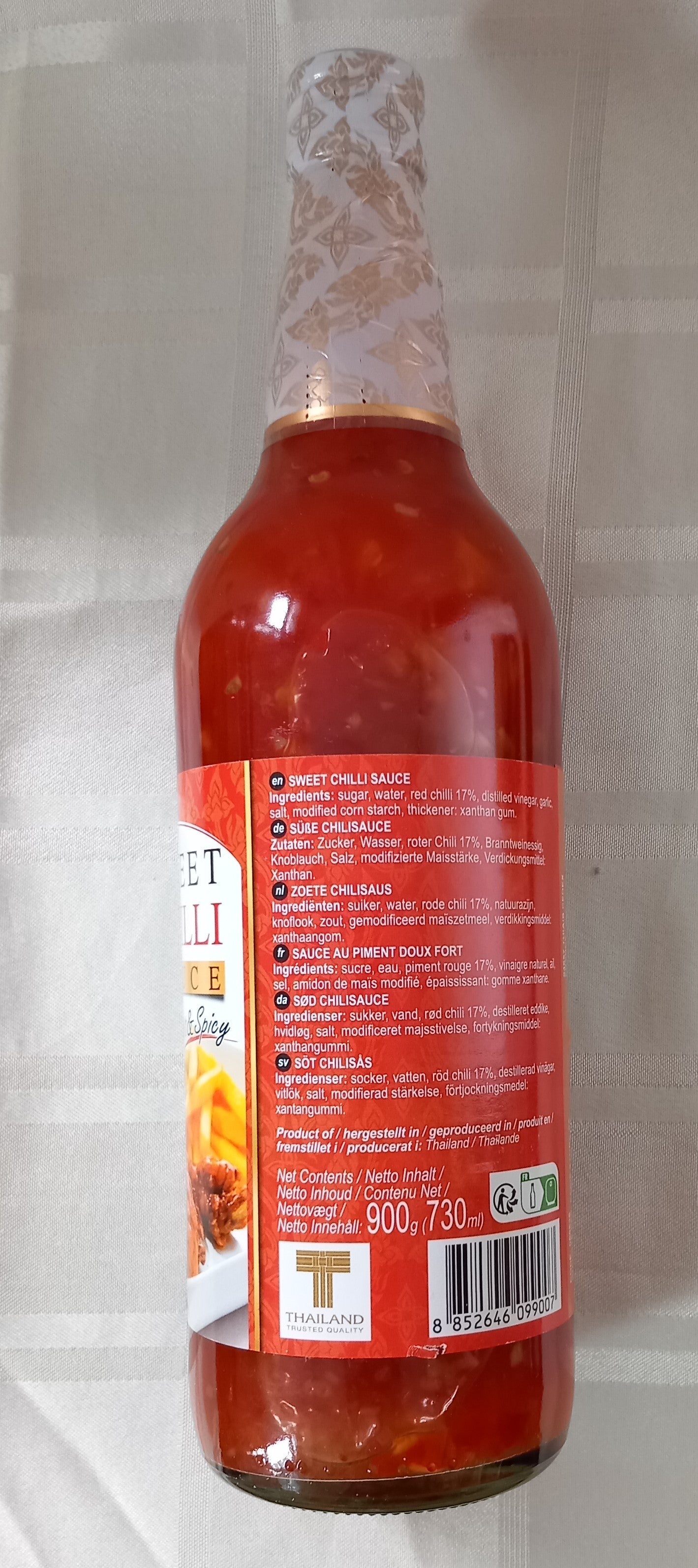 SWEET CHILI  SAUCE 900g