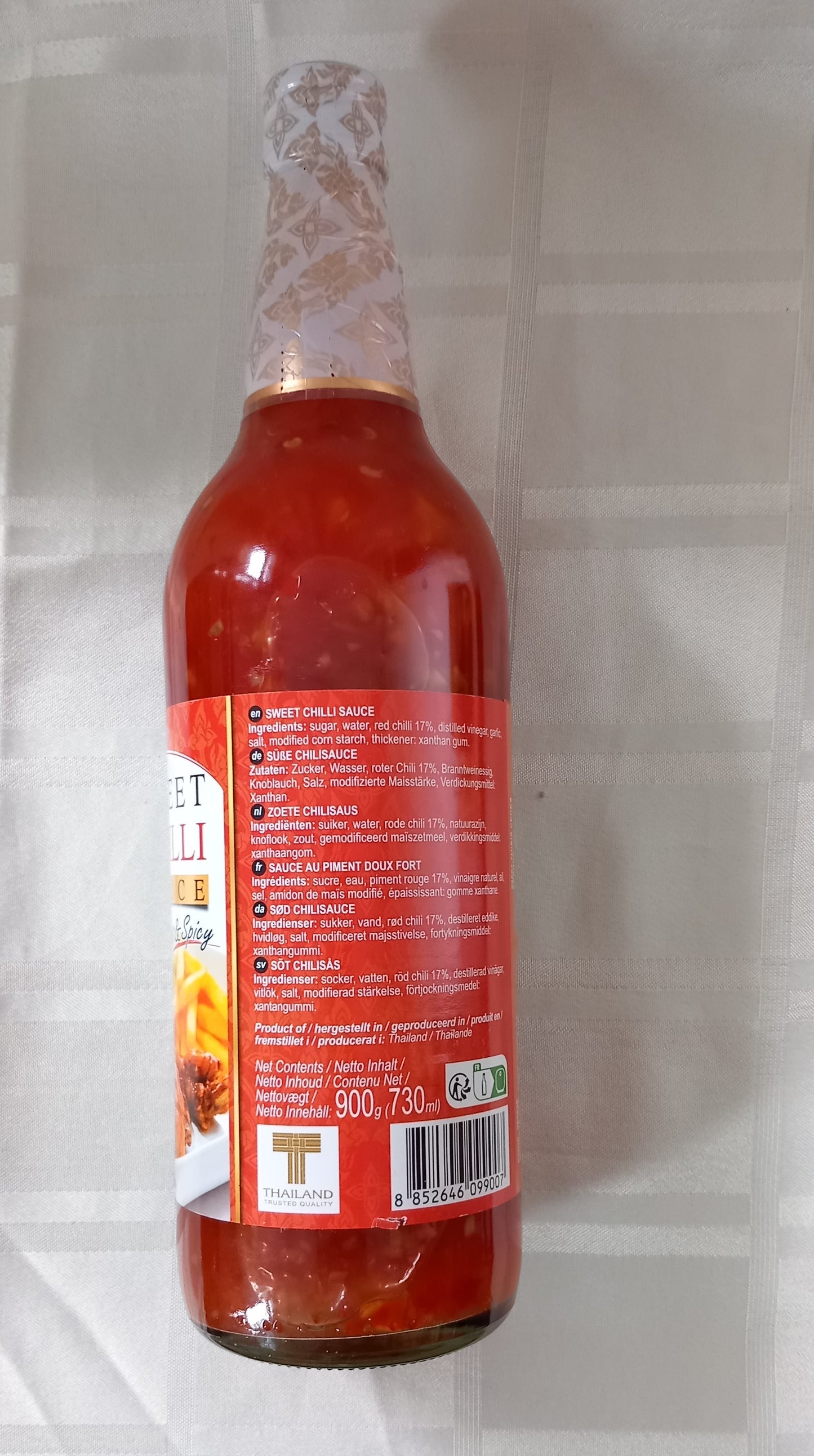 SWEET CHILI  SAUCE 900g