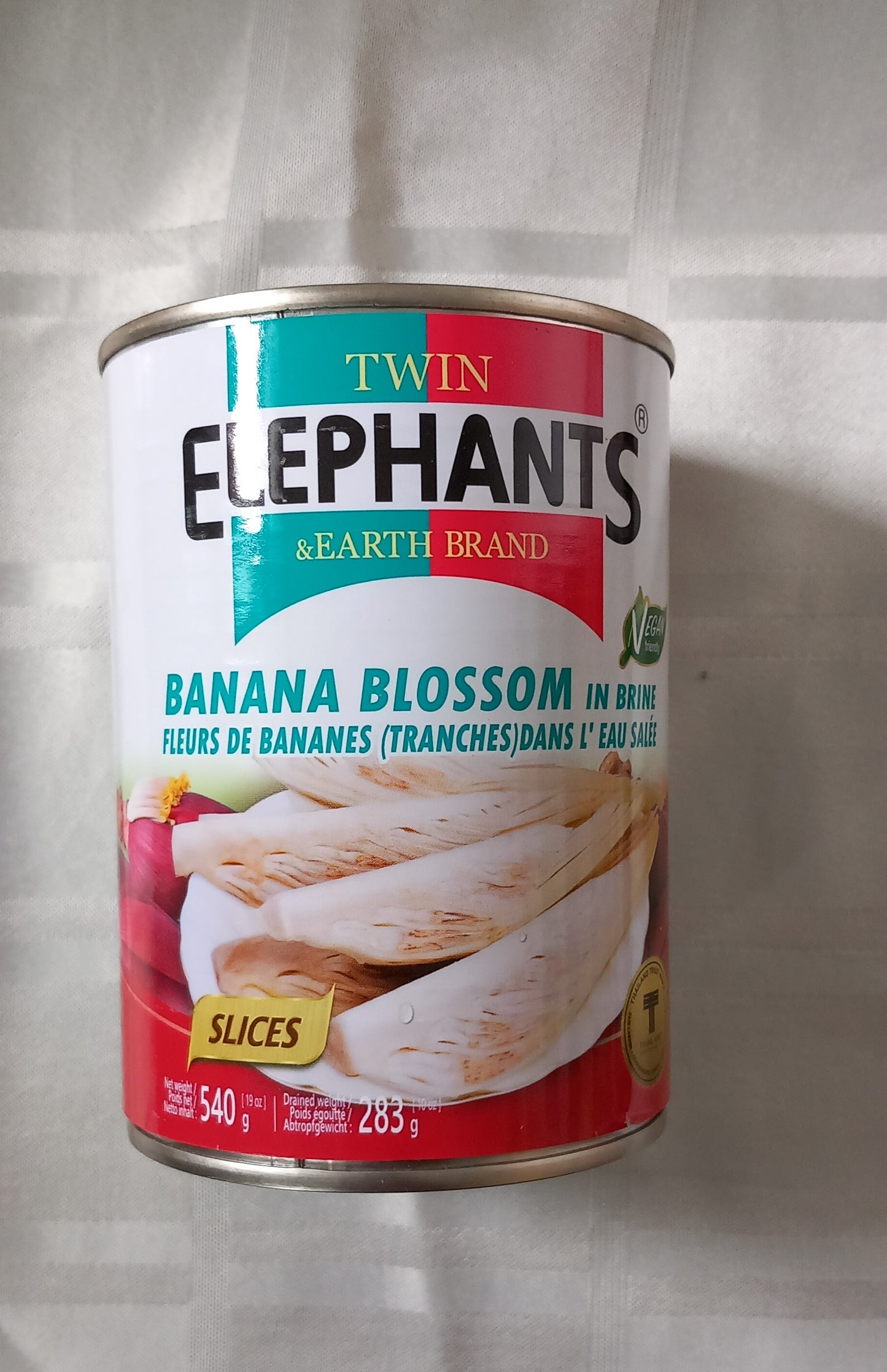 BANANA BLOSSOM SLICES ELEPHANT 540g