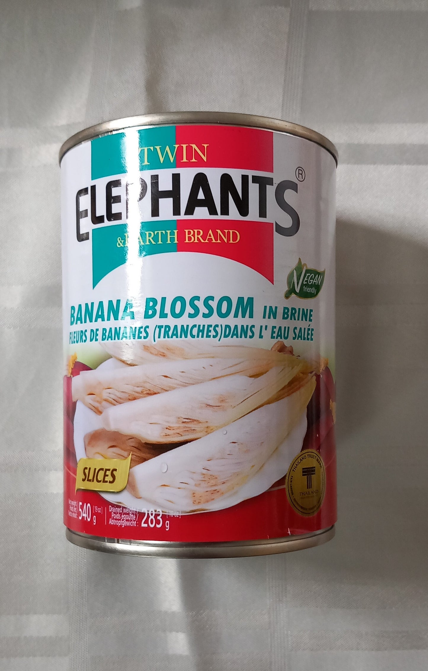 BANANA BLOSSOM SLICES ELEPHANT 540g