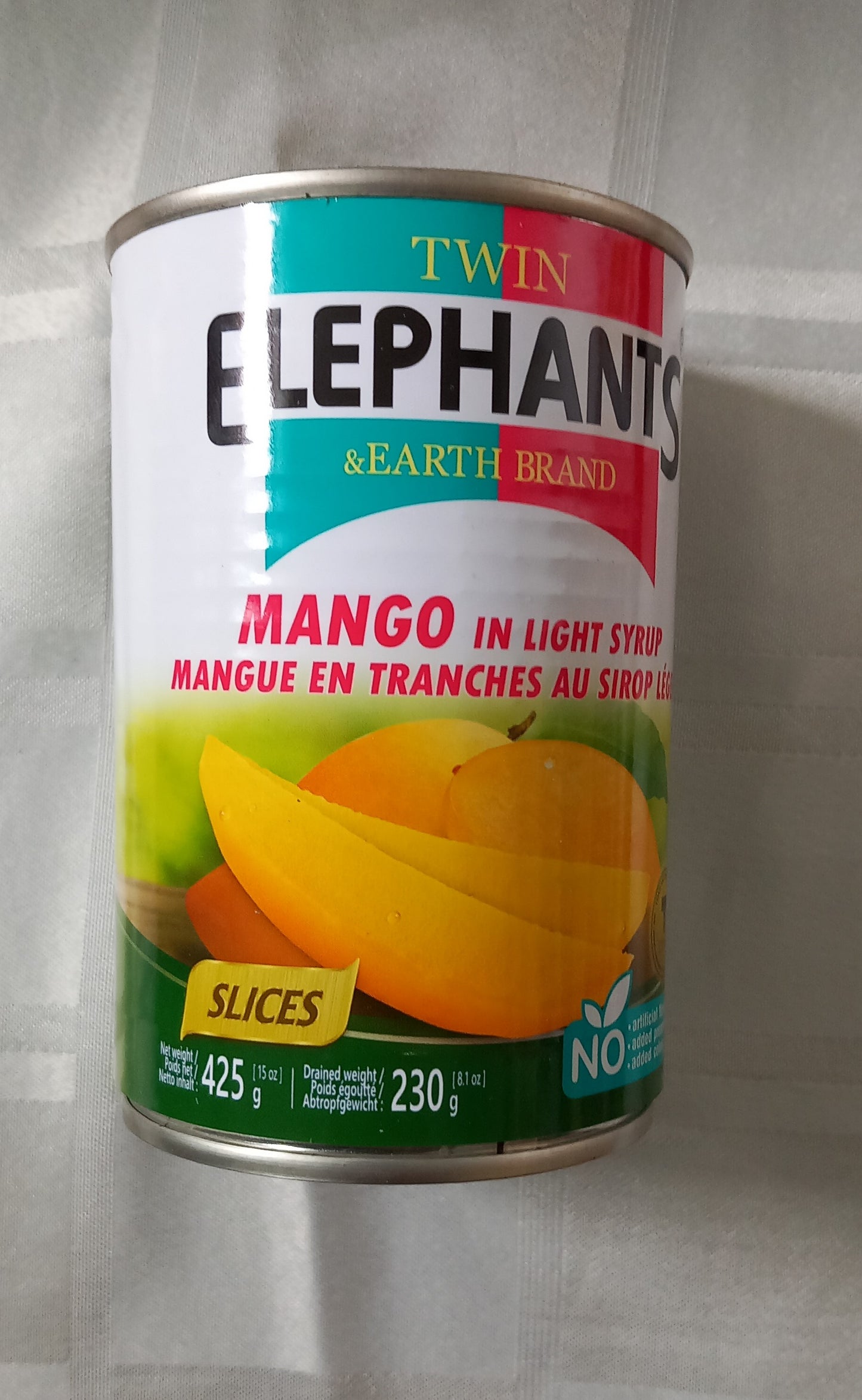 MANGO TRANCHES ELEPHANT 425g