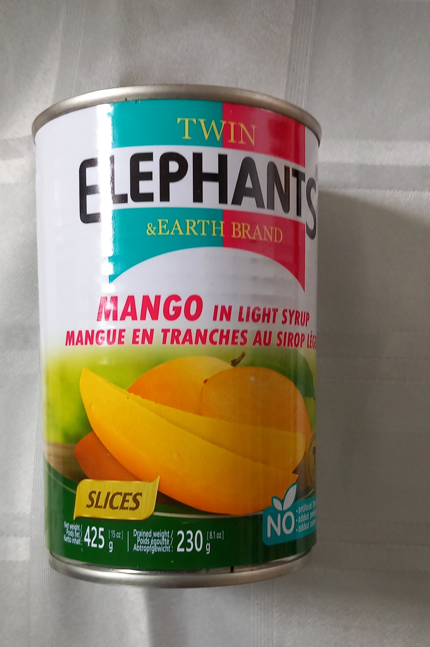 MANGO TRANCHES ELEPHANT 425g