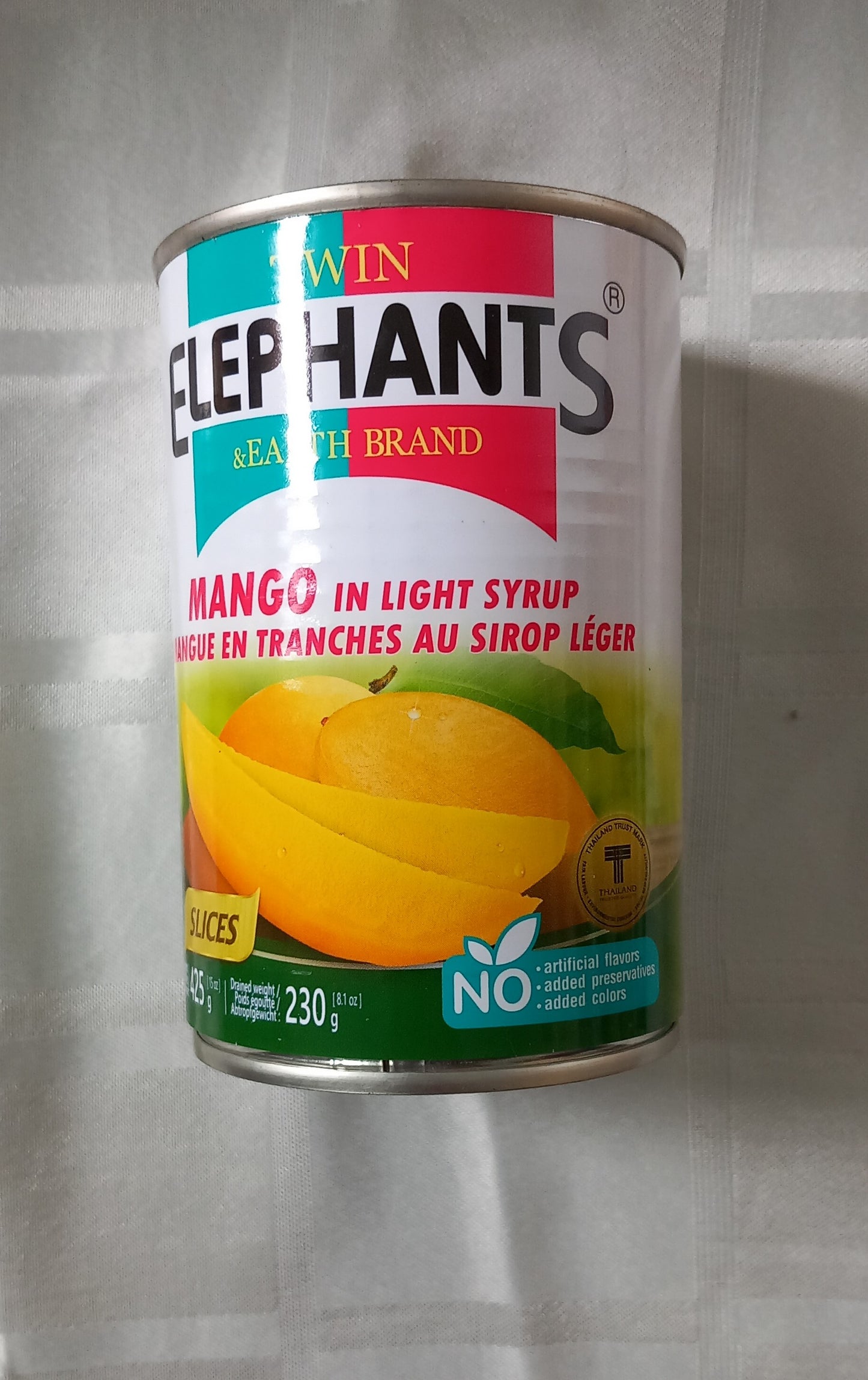 MANGO TRANCHES ELEPHANT 425g