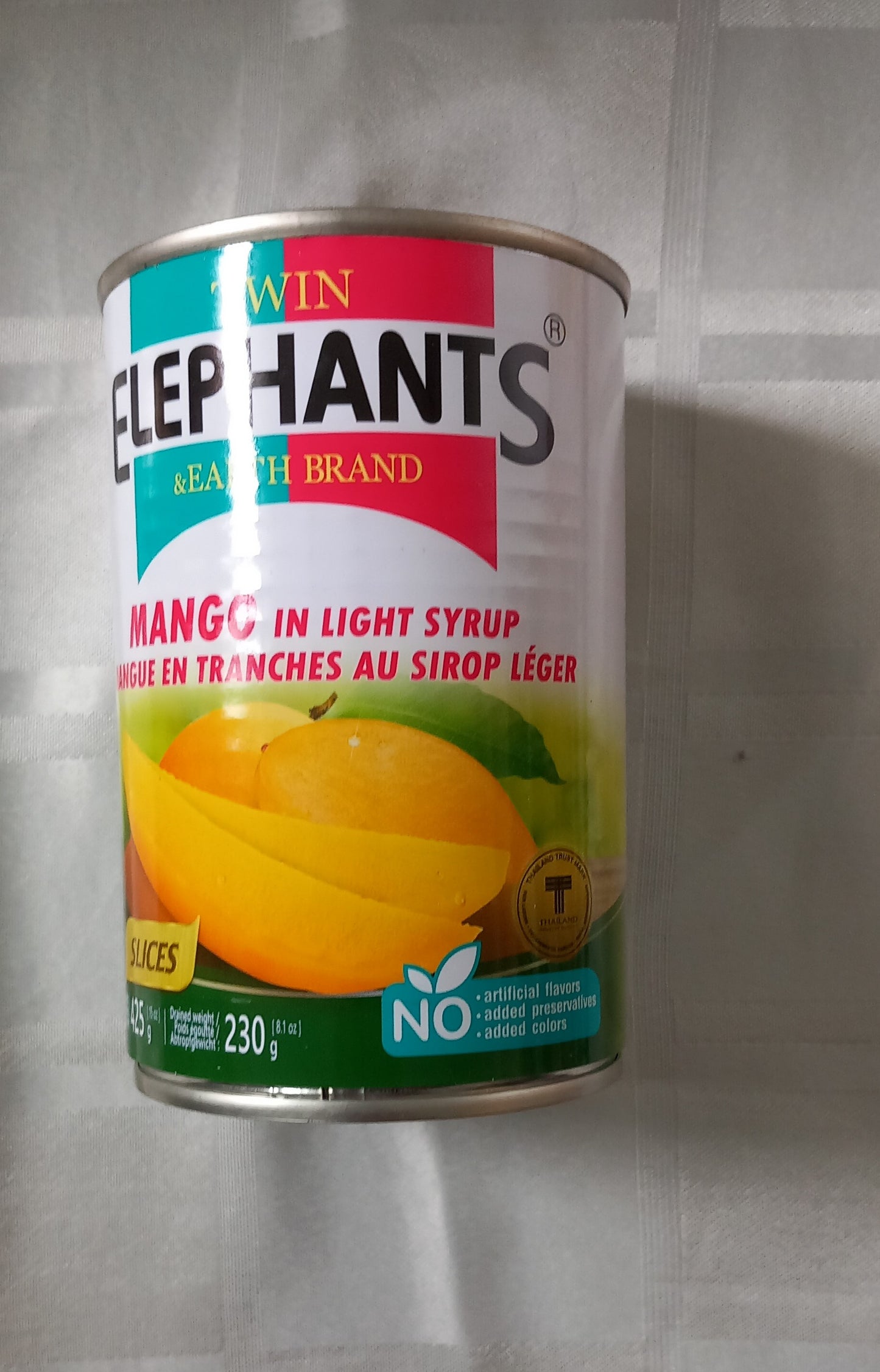 MANGO TRANCHES ELEPHANT 425g