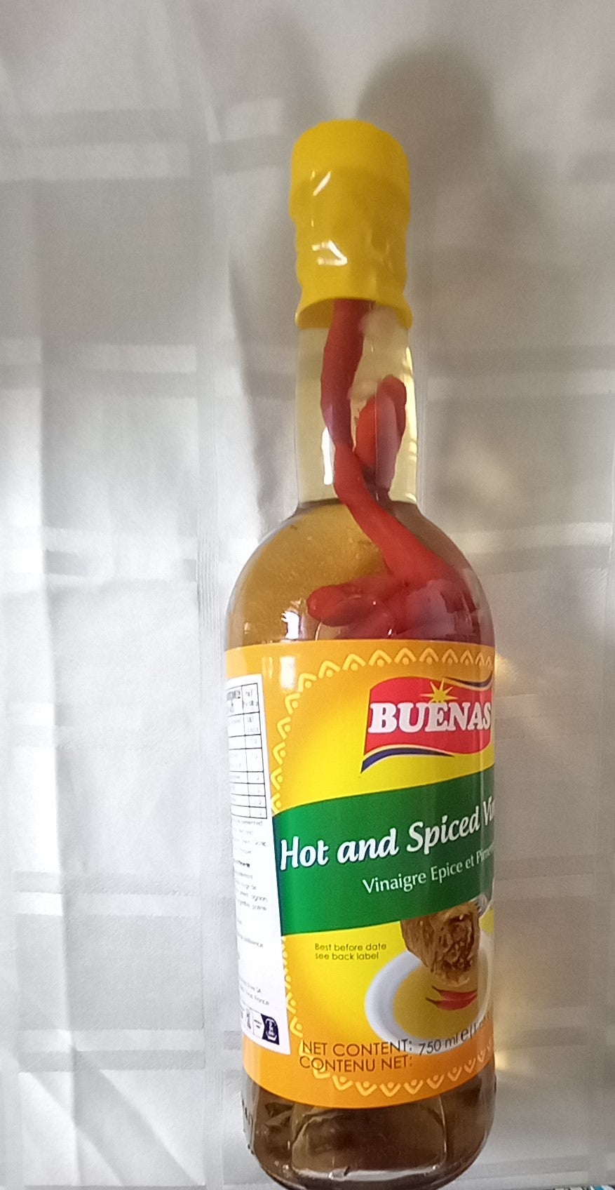 BUENAS HOT AND SPICED VINEGAR 750ml