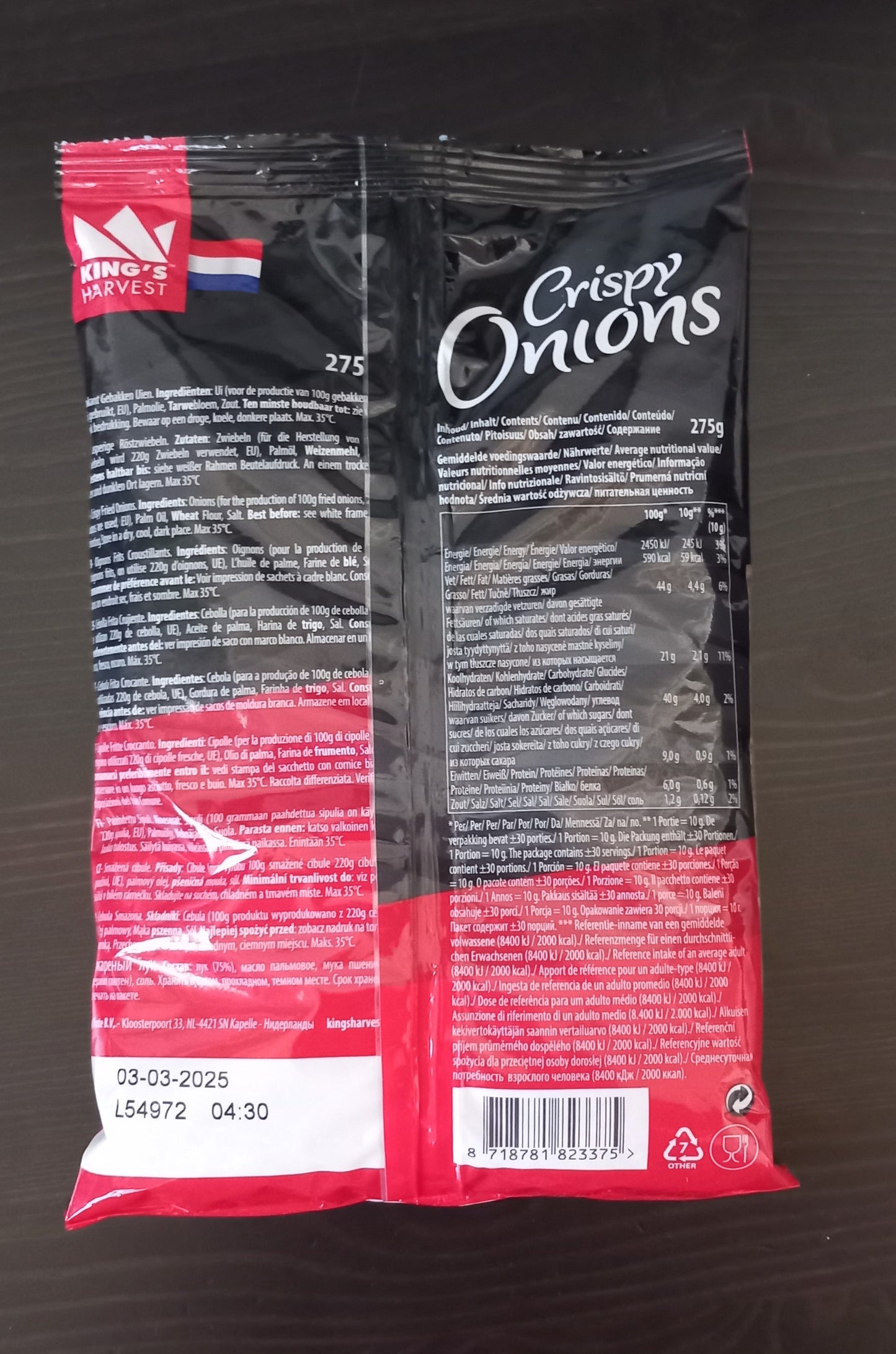 ONIONS CRISPY 275g