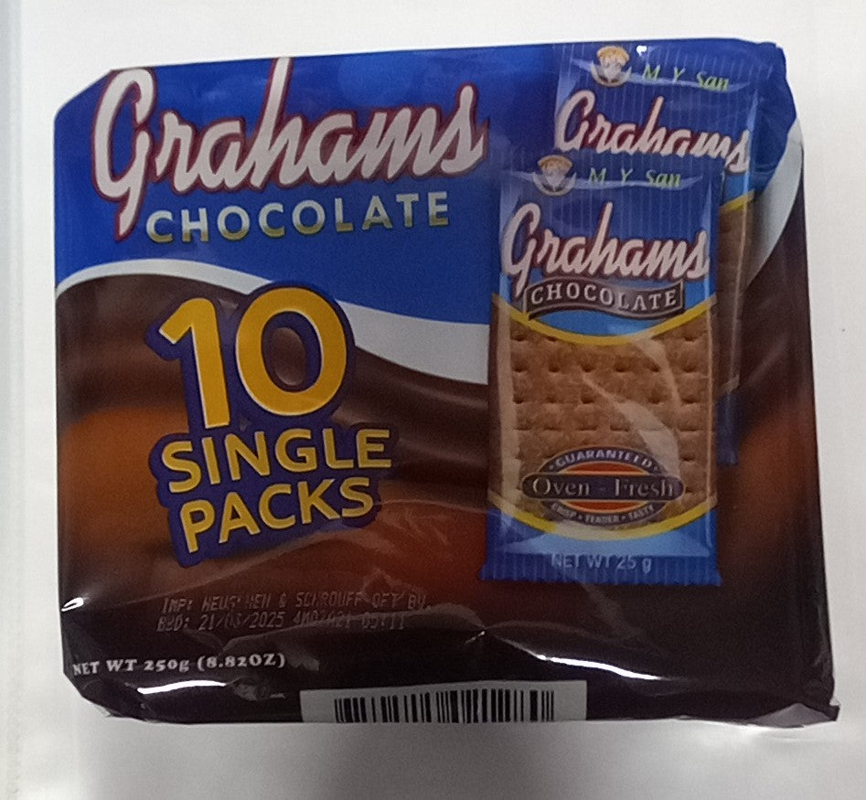 GRAHAMS CHOCOLATE  10X 250g