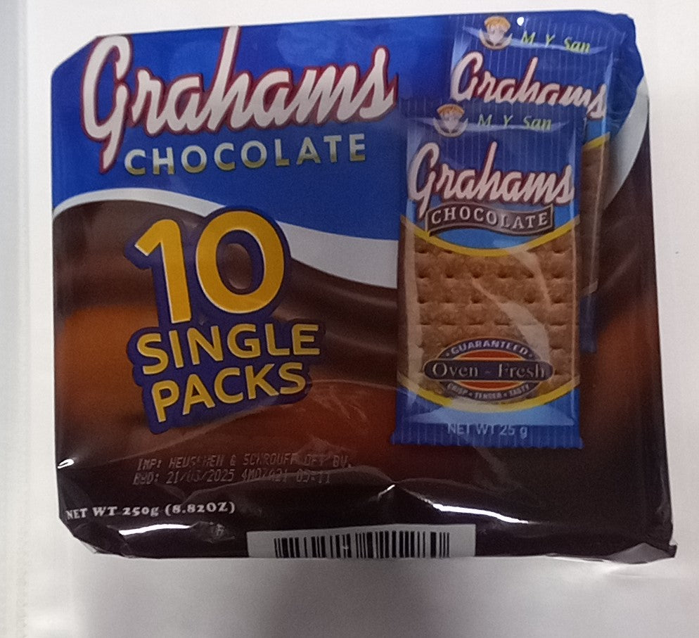 GRAHAMS CHOCOLATE  10X 250g