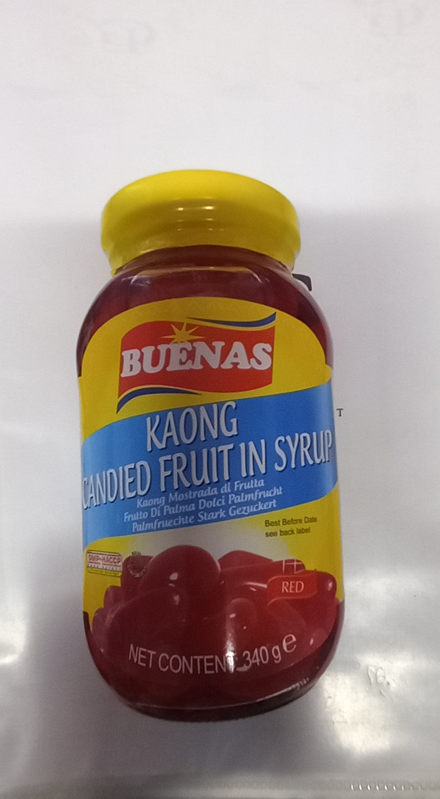 KAONG RED  CANDIED FRUIT IN SYRUP 340g