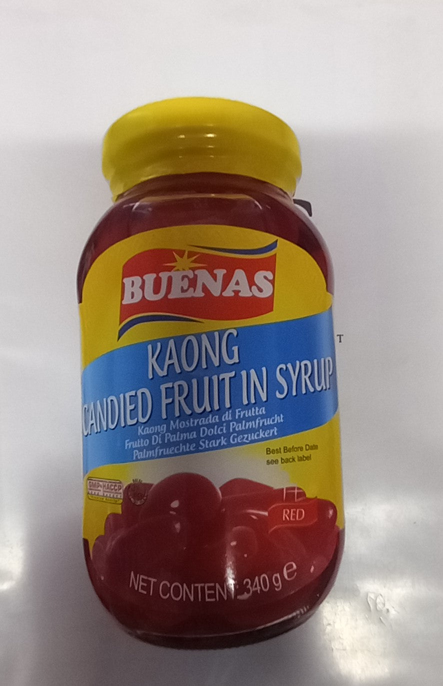 KAONG RED  CANDIED FRUIT IN SYRUP 340g