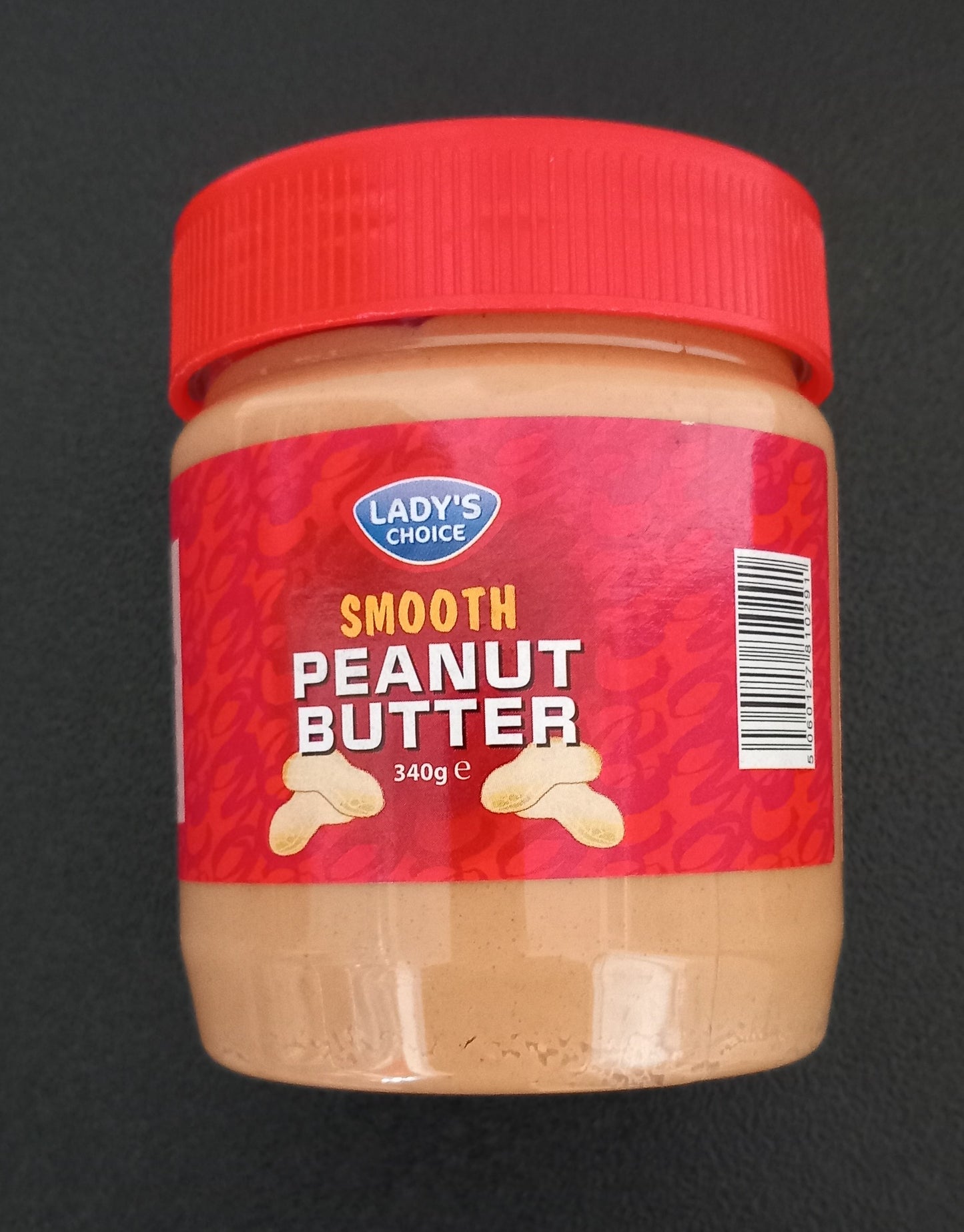 PEANUT BUTTER SMOOTH 340g