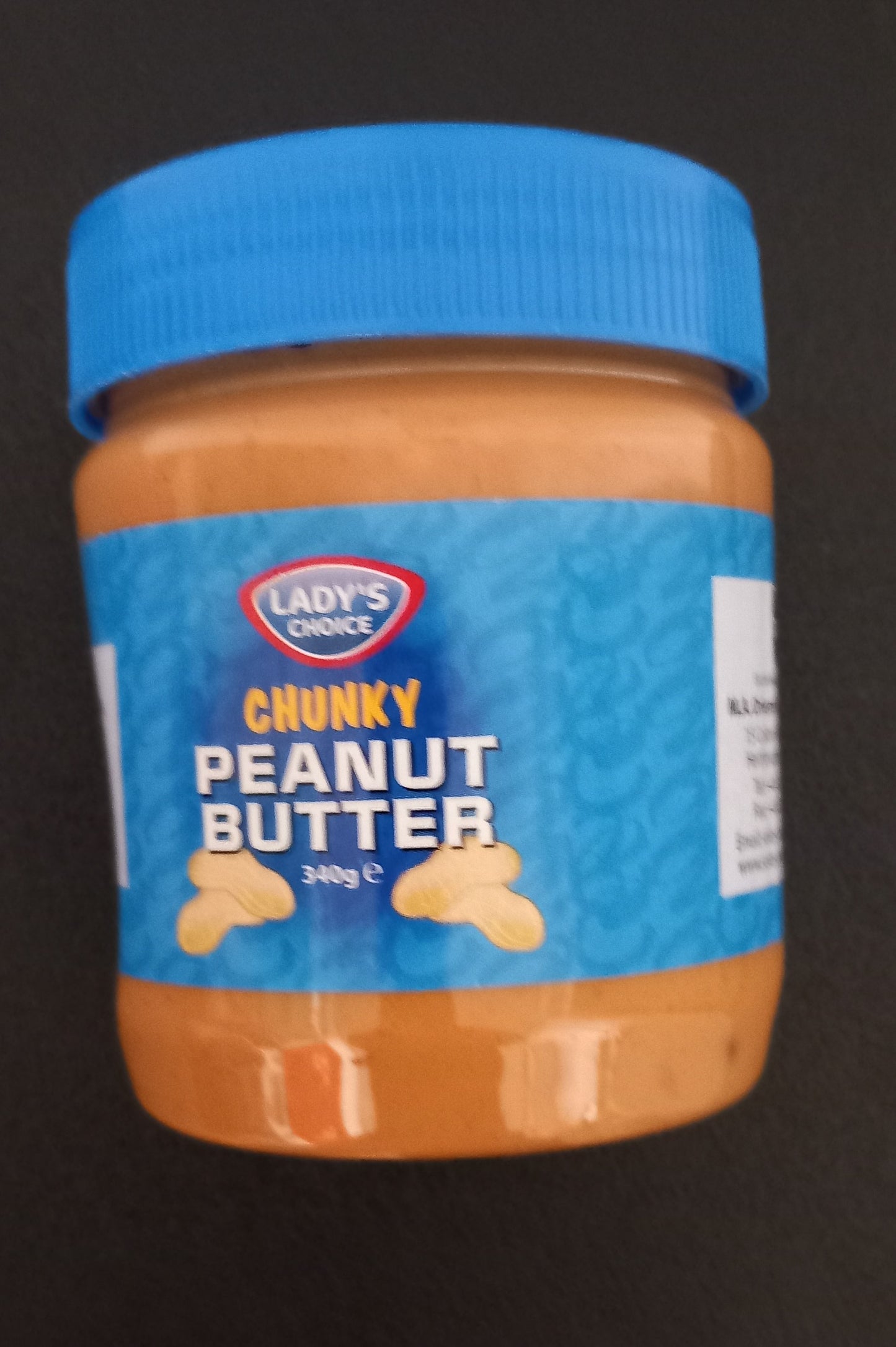 PEANUT BUTTER CHUNKY 340g (CRUNCH)