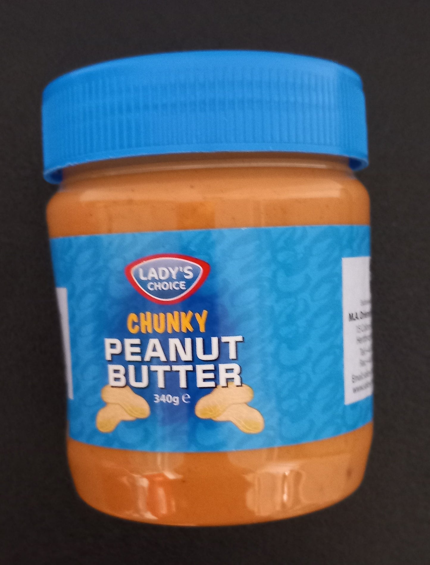 PEANUT BUTTER CHUNKY 340g (CRUNCH)