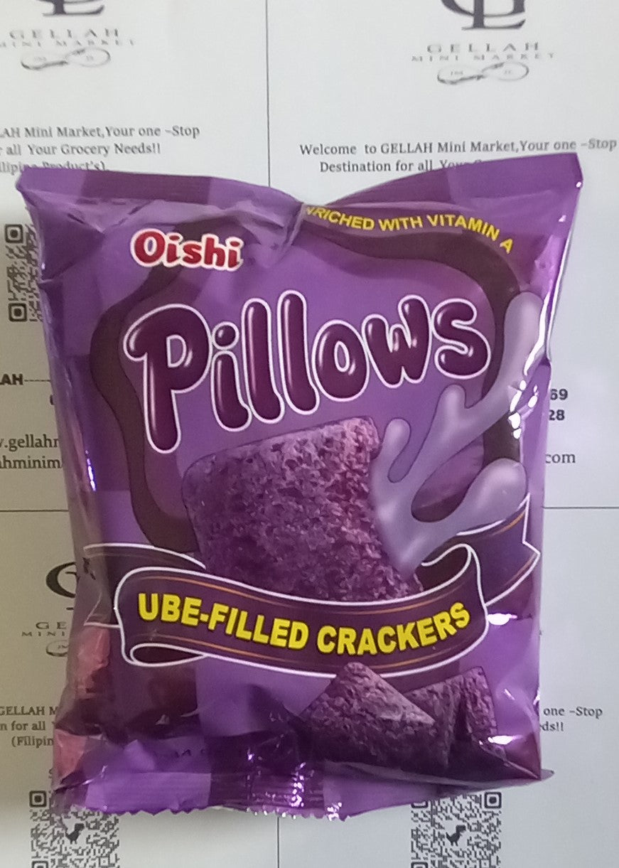 PILLOWS UBE FILLED CRACKERS