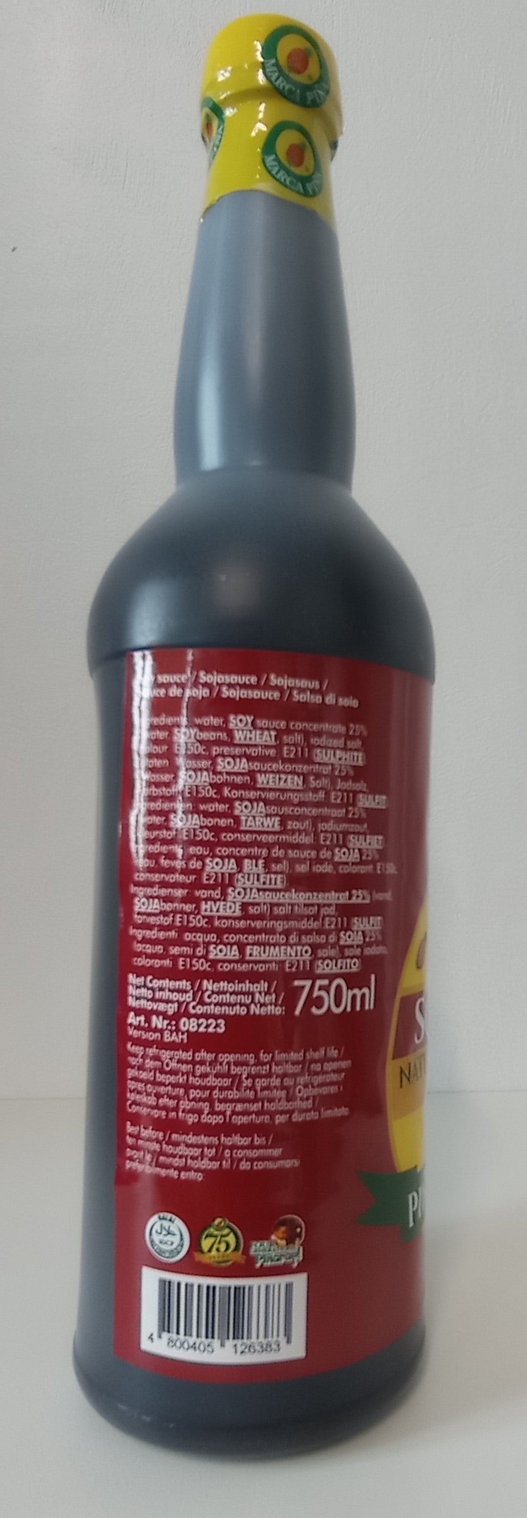 SOY SAUCE MARCA PINA 750ml