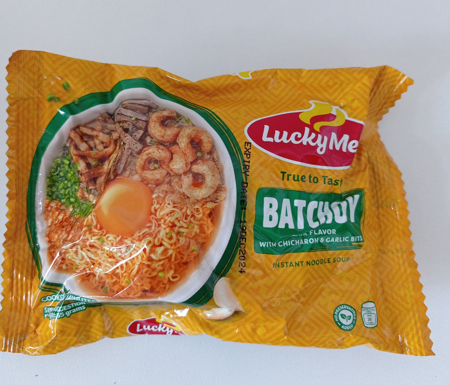 LUCKY ME  BATCHOY  PORK FLAVOR INSTANT NOODLES