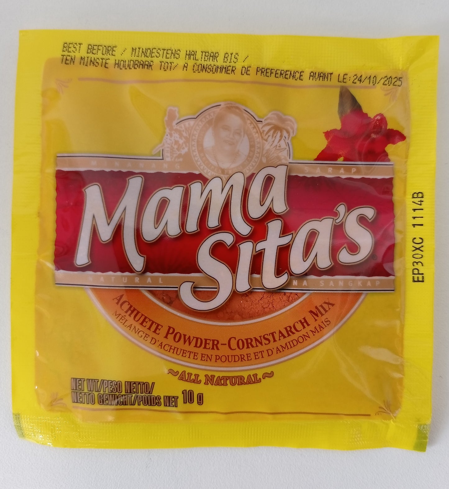 MAMA SITA'S ACHUETE POWDER CORNSTARCH MIX 10g