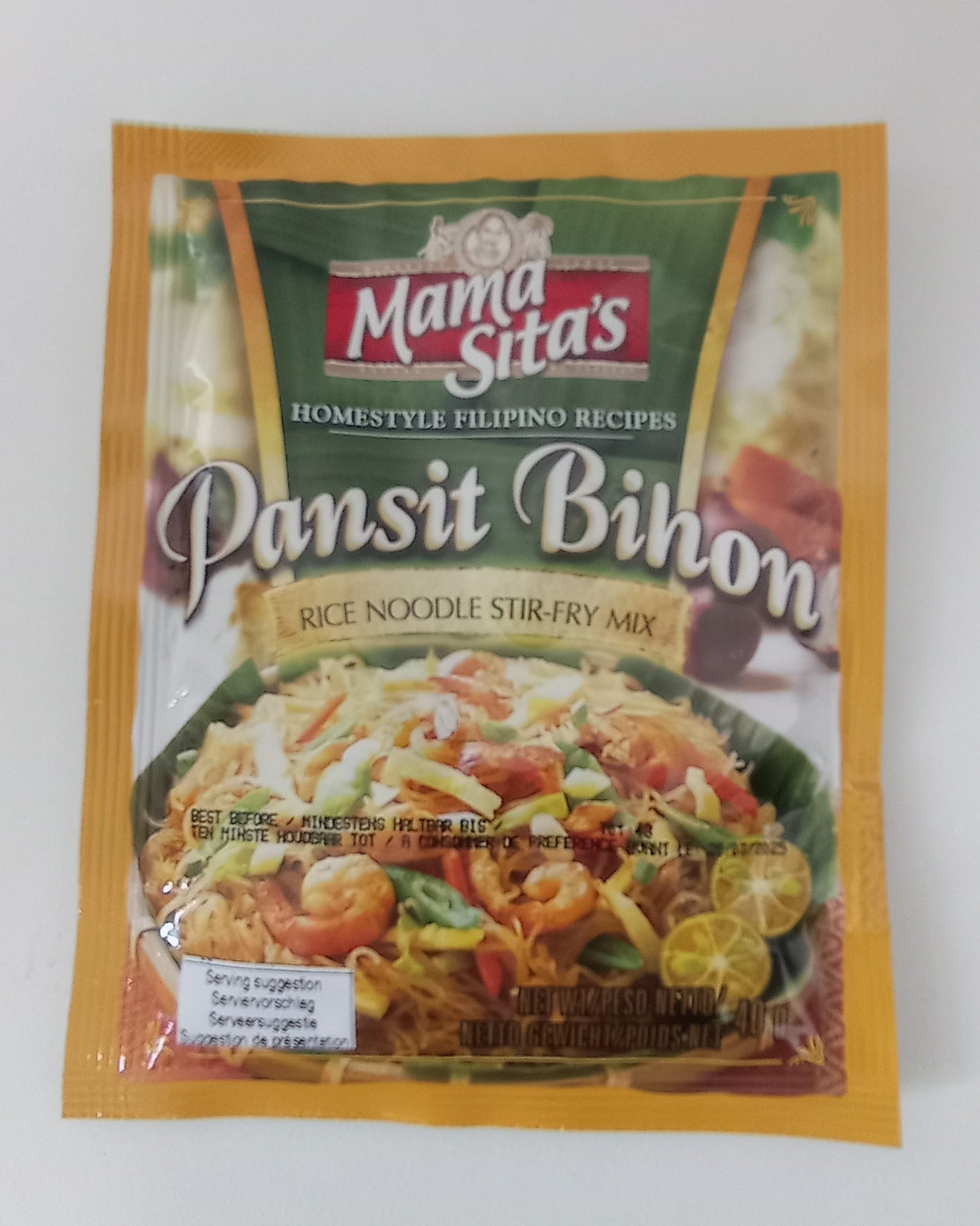 MAMA SITA'S  PANSIT BIHON RICE NOODLES STIR FRY MIX 40g