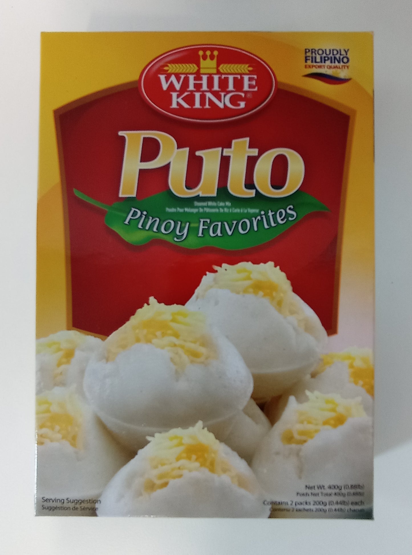 PUTO PINOY FAVORITES WHITE KING 400g