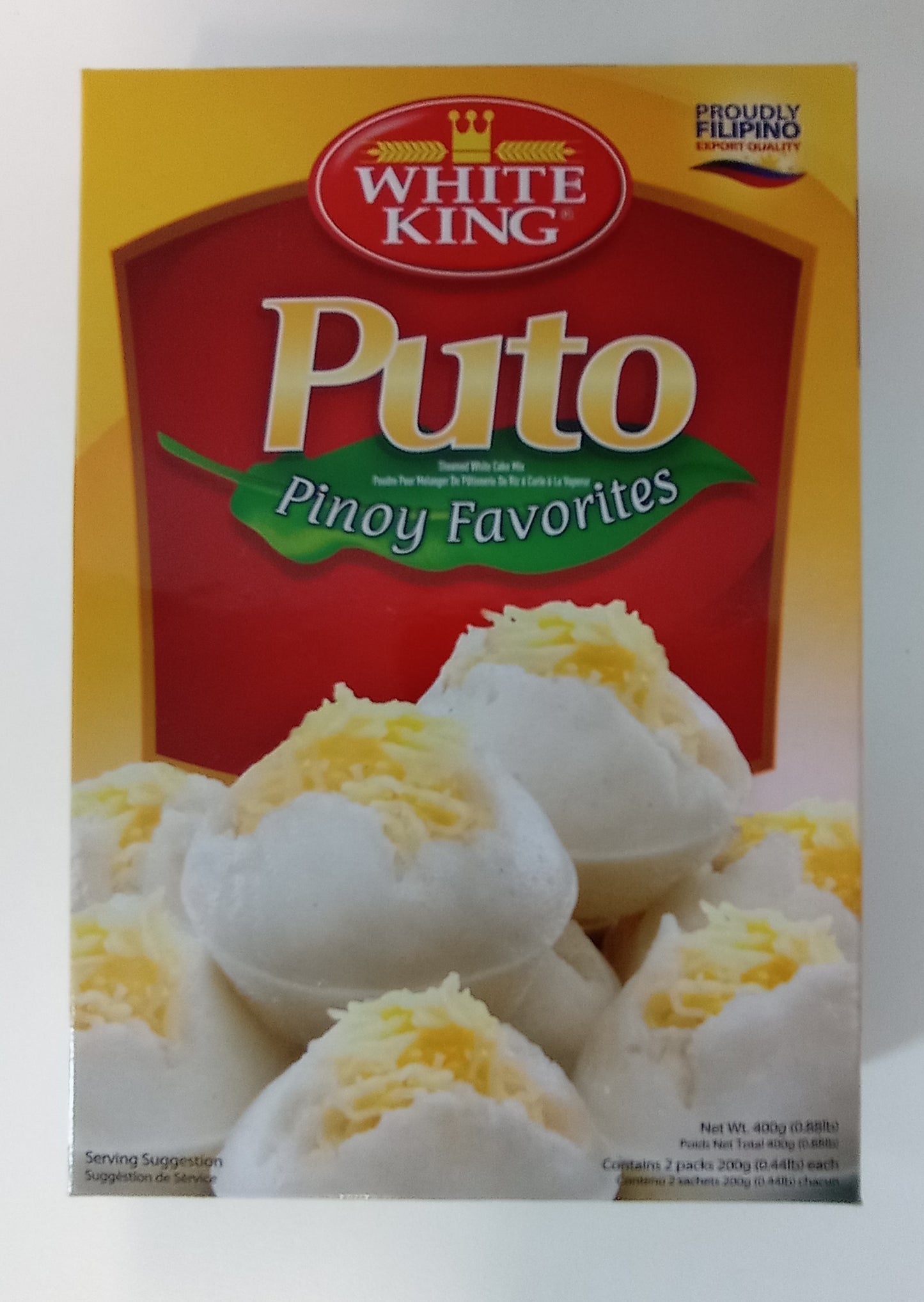 PUTO PINOY FAVORITES WHITE KING 400g