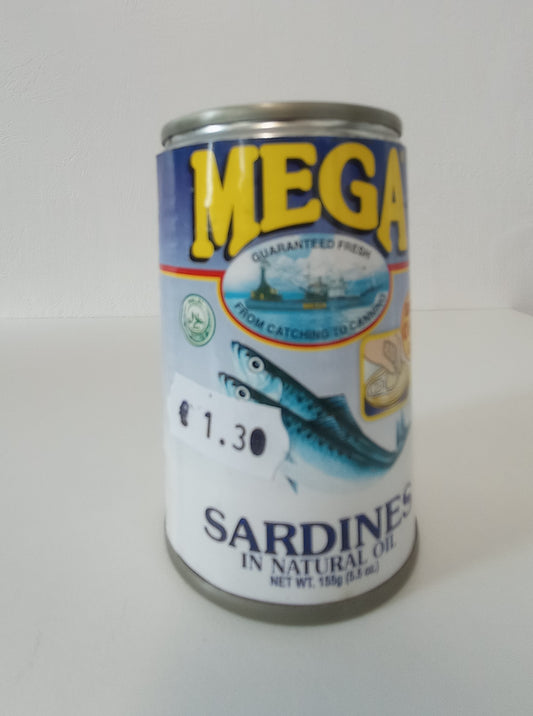 MEGA SARDINE IN NATURAL OIL