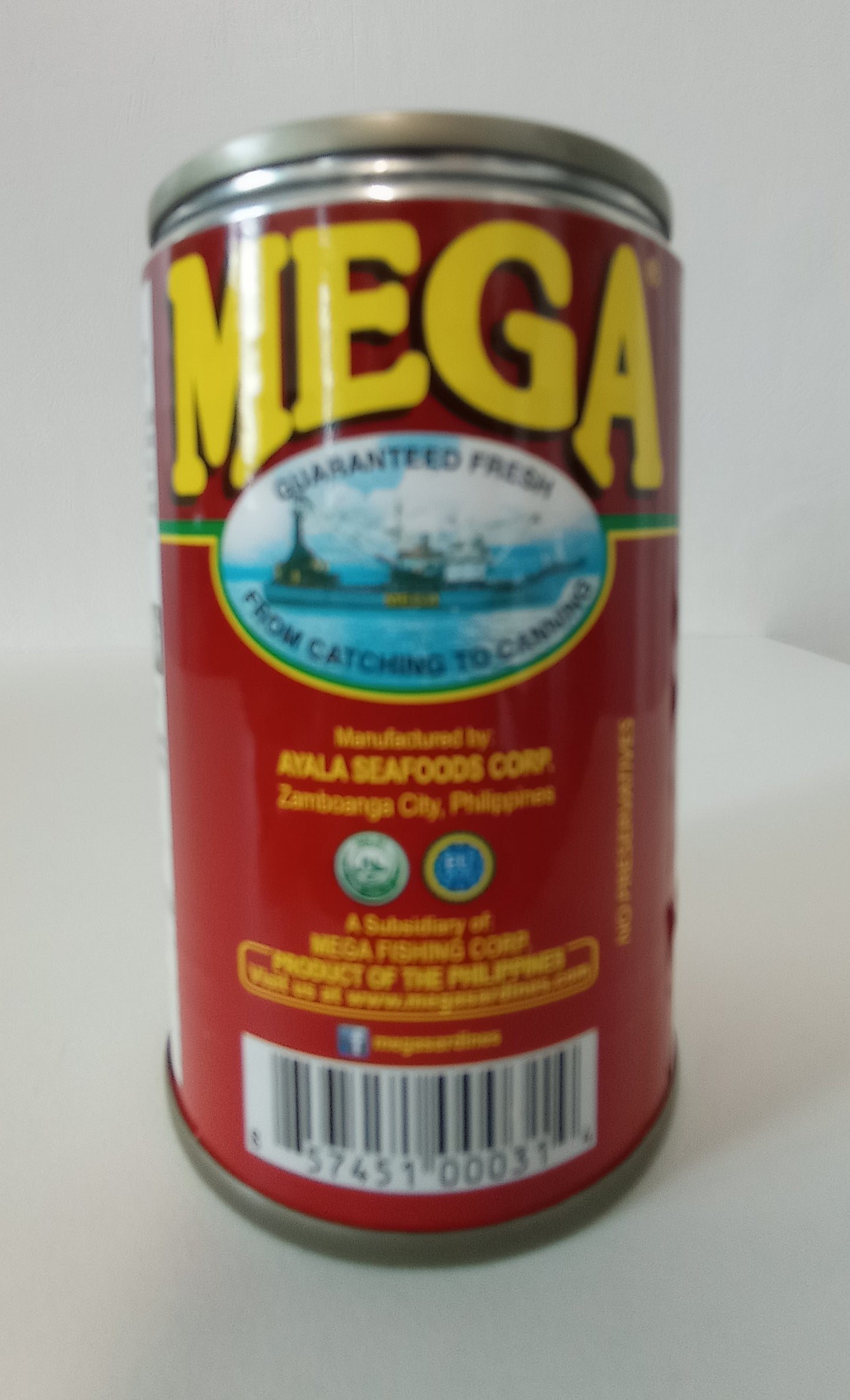 MEGA SARDINE IN TOMATO SAUCE CHILI 155g