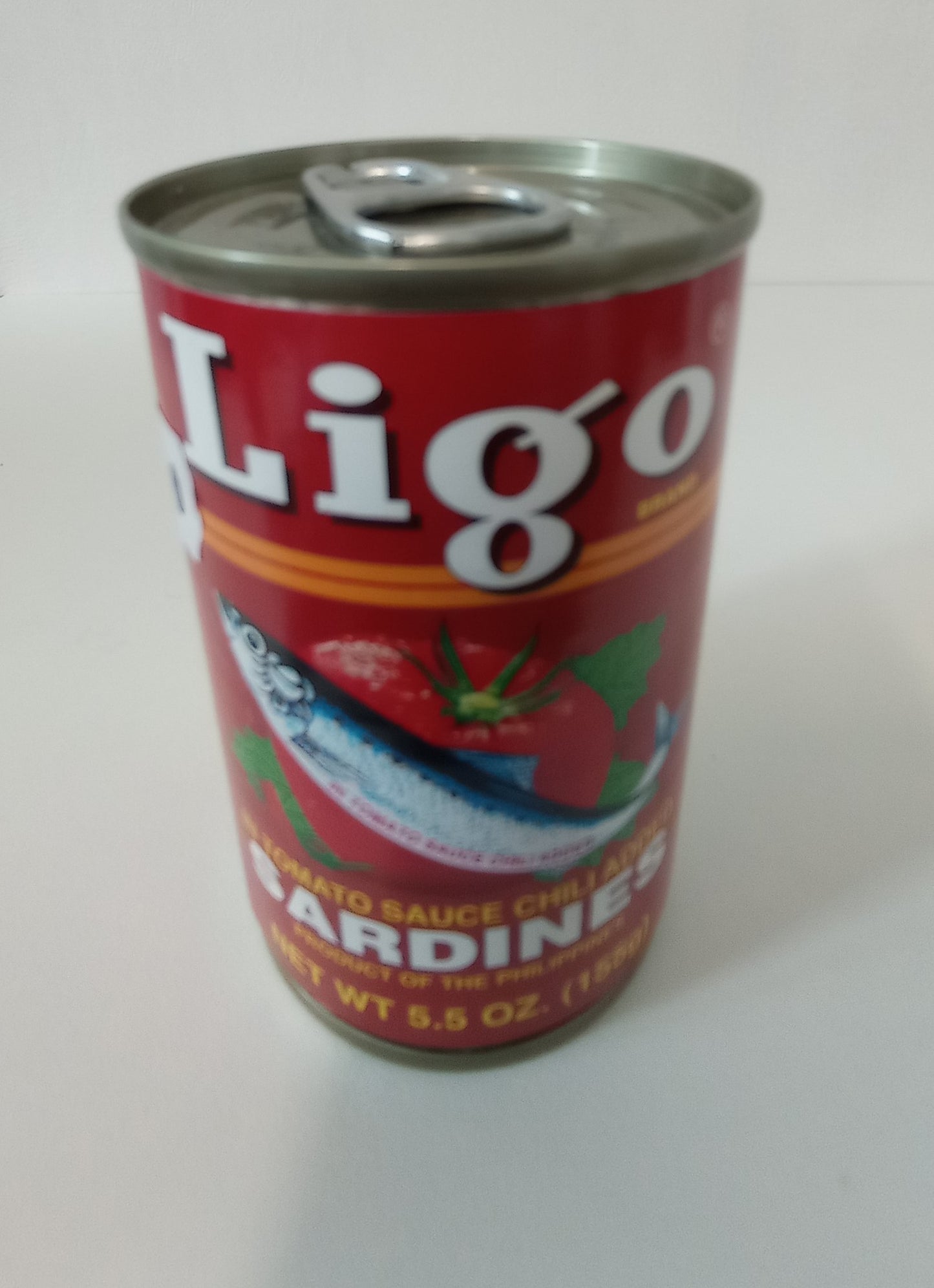 LIGO SARDINES TOMATO SAUCE CHILI 155g