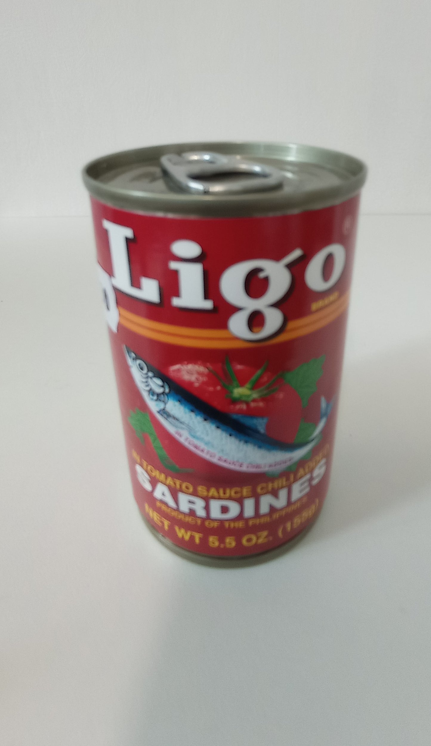 LIGO SARDINES TOMATO SAUCE CHILI 155g