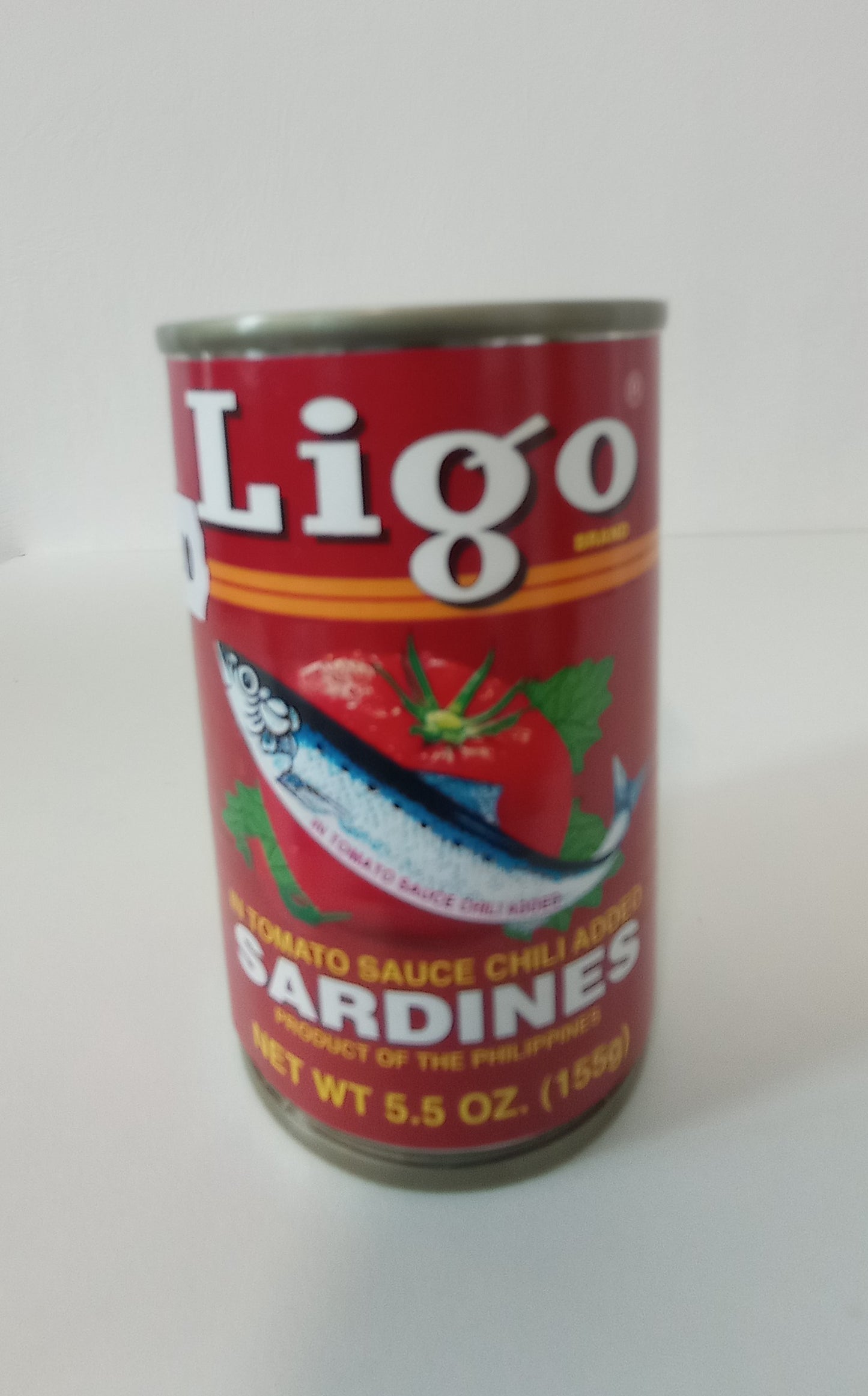 LIGO SARDINES TOMATO SAUCE CHILI 155g