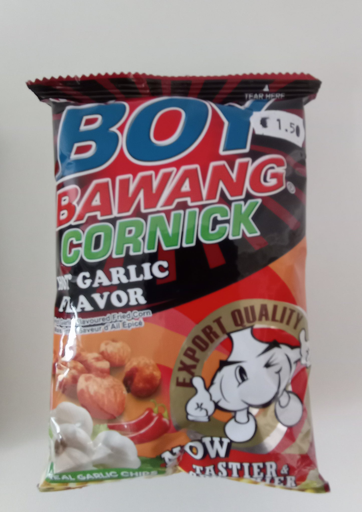 BOY BAWANG CORNICK GARLIC FLAVOR SPICY