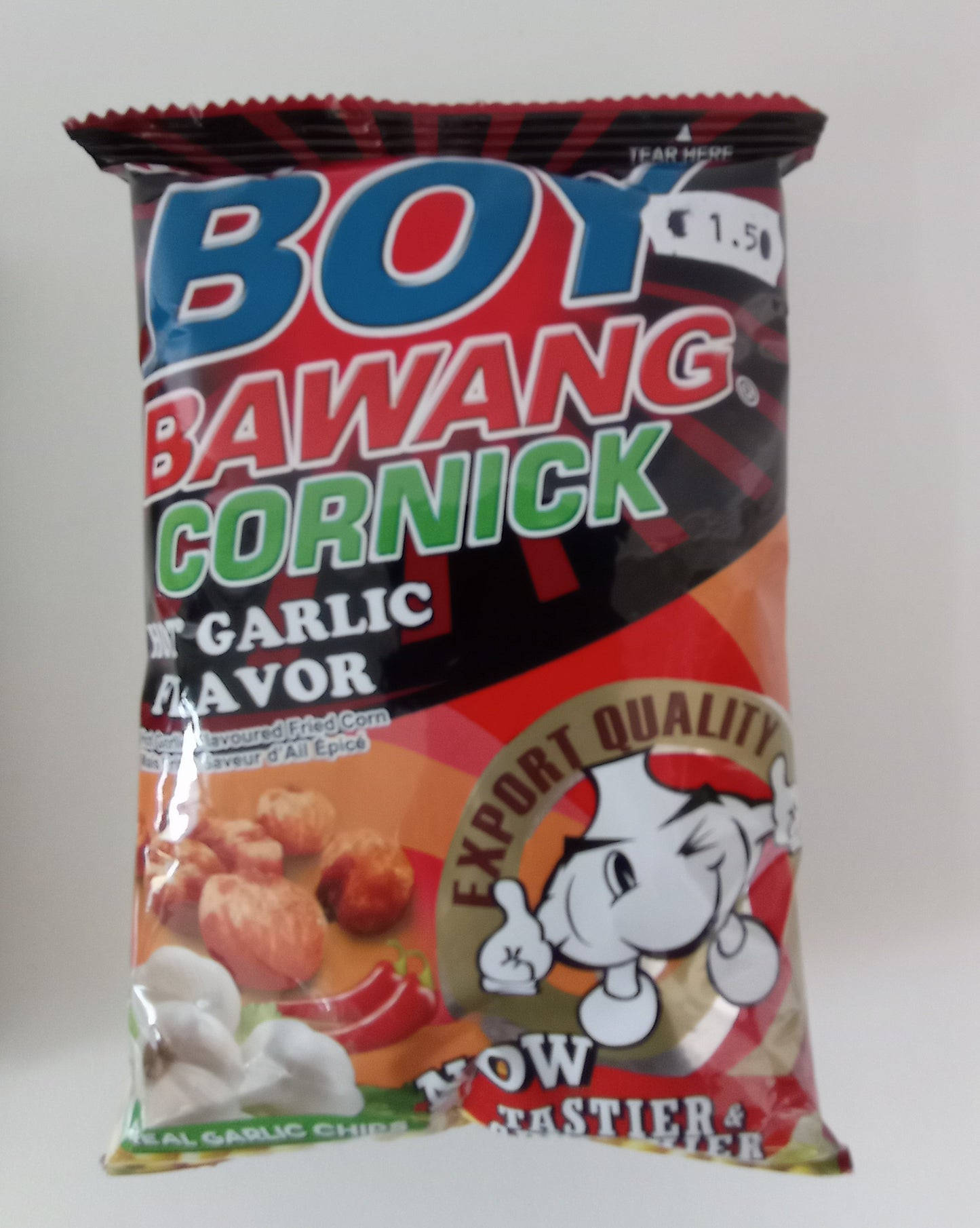 BOY BAWANG CORNICK GARLIC FLAVOR SPICY