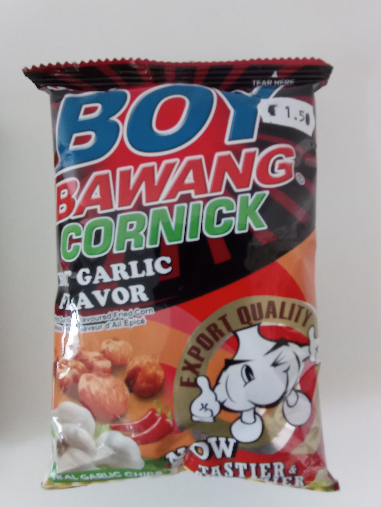 BOY BAWANG CORNICK GARLIC FLAVOR SPICY