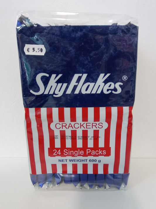 SKY FLAKES CRACKERS 24 SINGLE PACKS600g(24X25g)