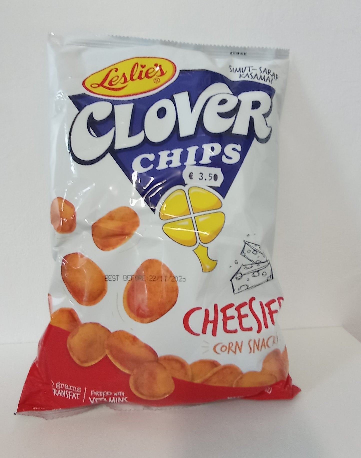 CLOVER  CHIPS  CHEESE FLAVOR 145g