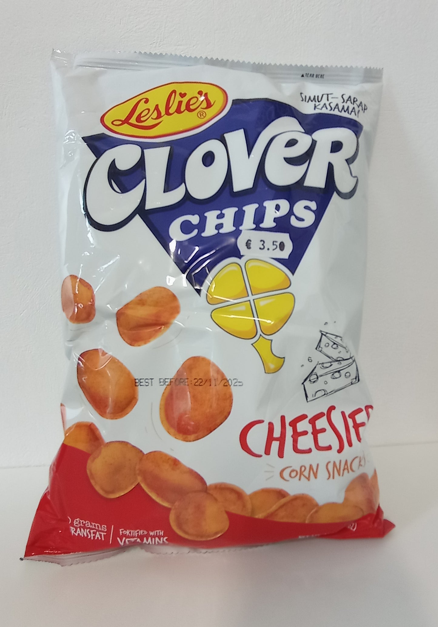 CLOVER  CHIPS  CHEESE FLAVOR 145g